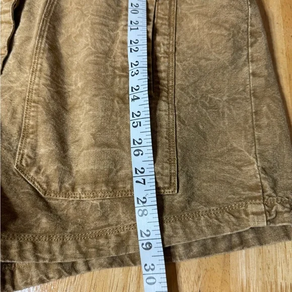 Free People Rhodes Chino Button Down Coverall with Front/Back Pockets Size XS - Picture 11 of 12